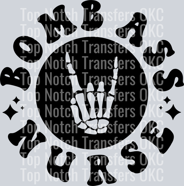 Somebody's Bomb Ass Nurse Pocket Design DTF Transfer