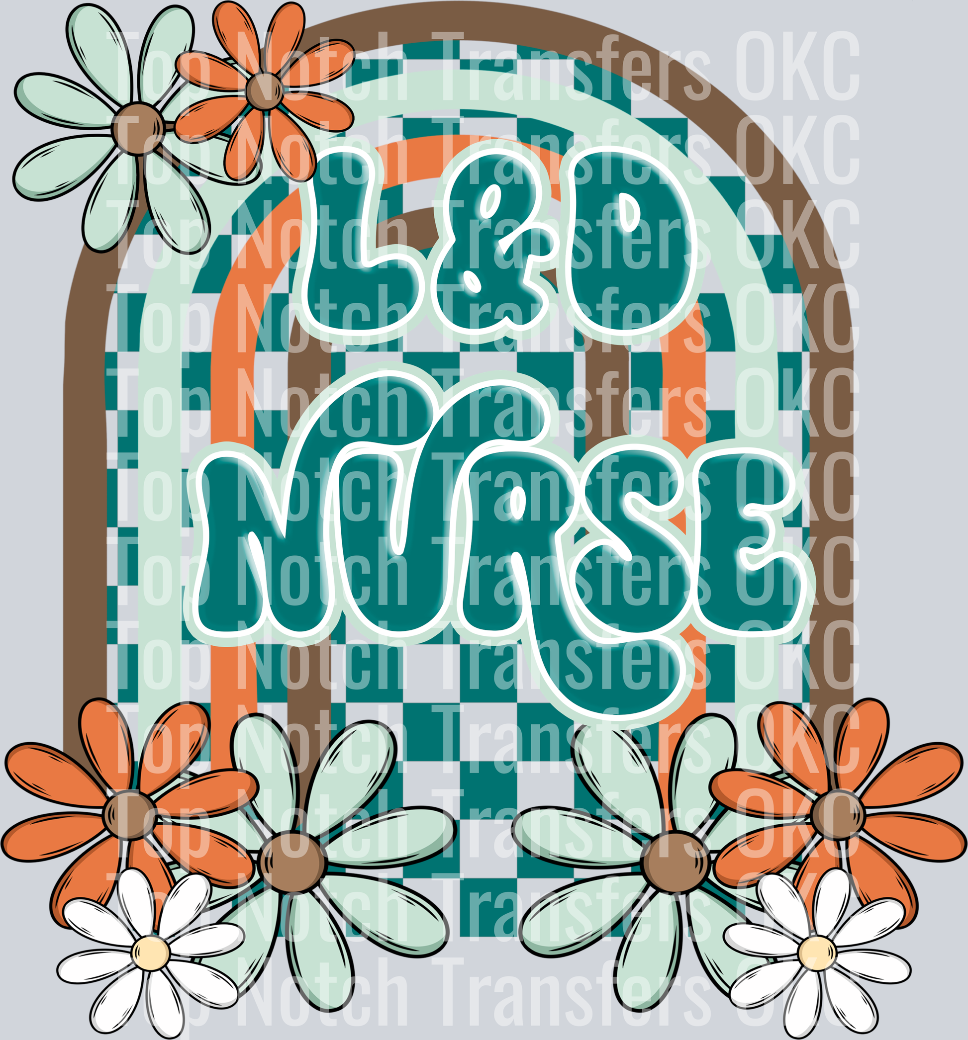 Floral Arch L&D nurse